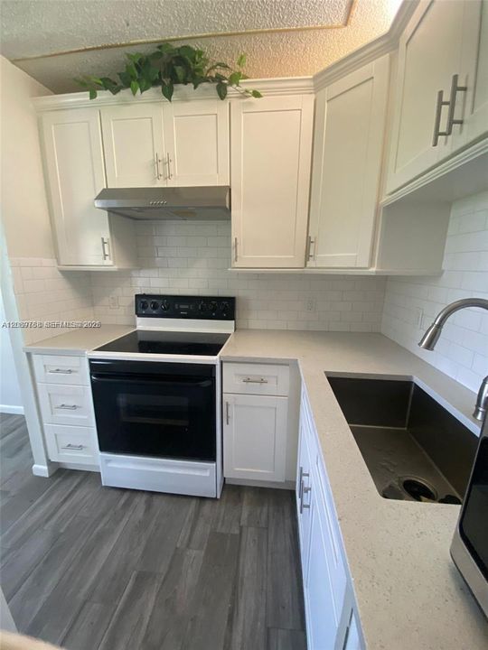 Open concept kitchen / dinning area