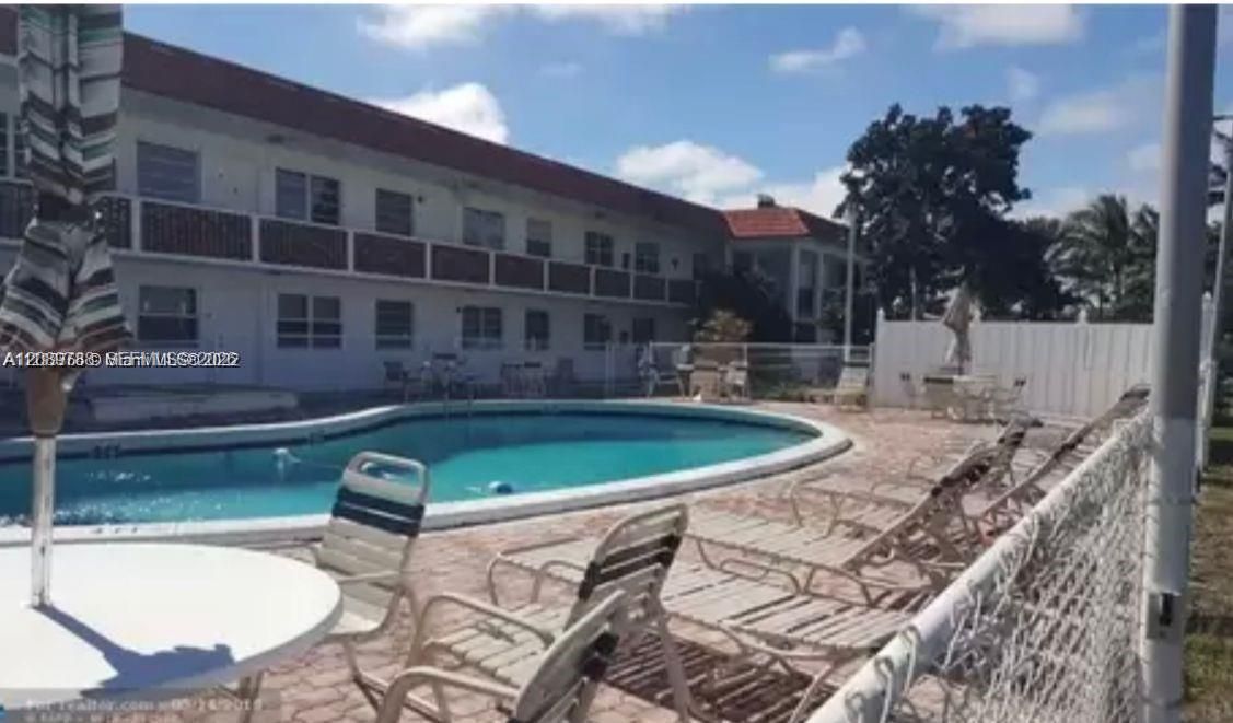 Community pool right off your unit
