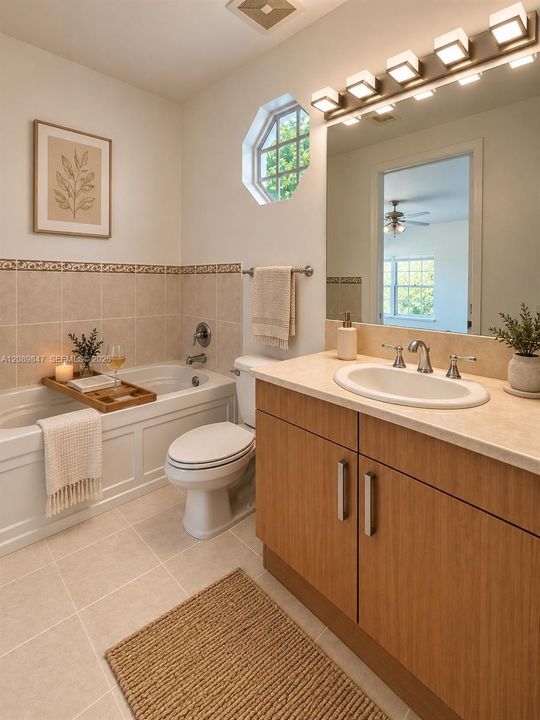MASTER BATHROOM 1 (2ND FLOOR)