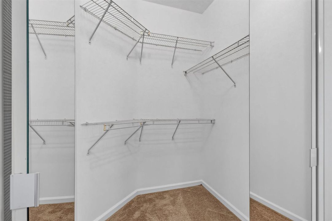 Primary Suite Walk-In Closet