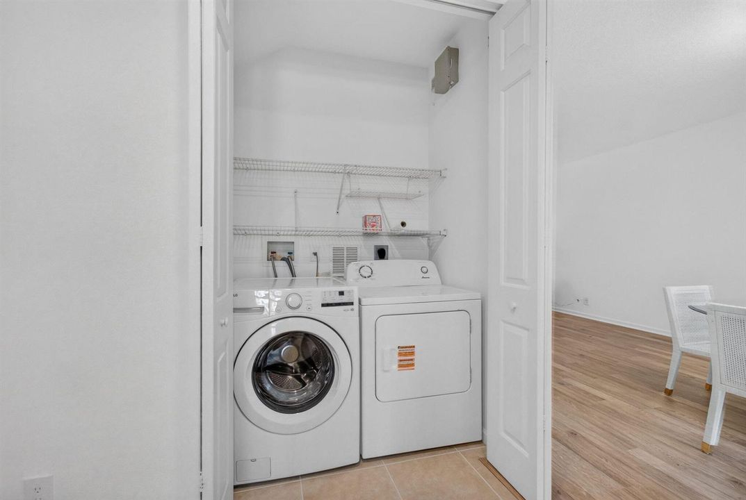 Washer/ Dryer Closet