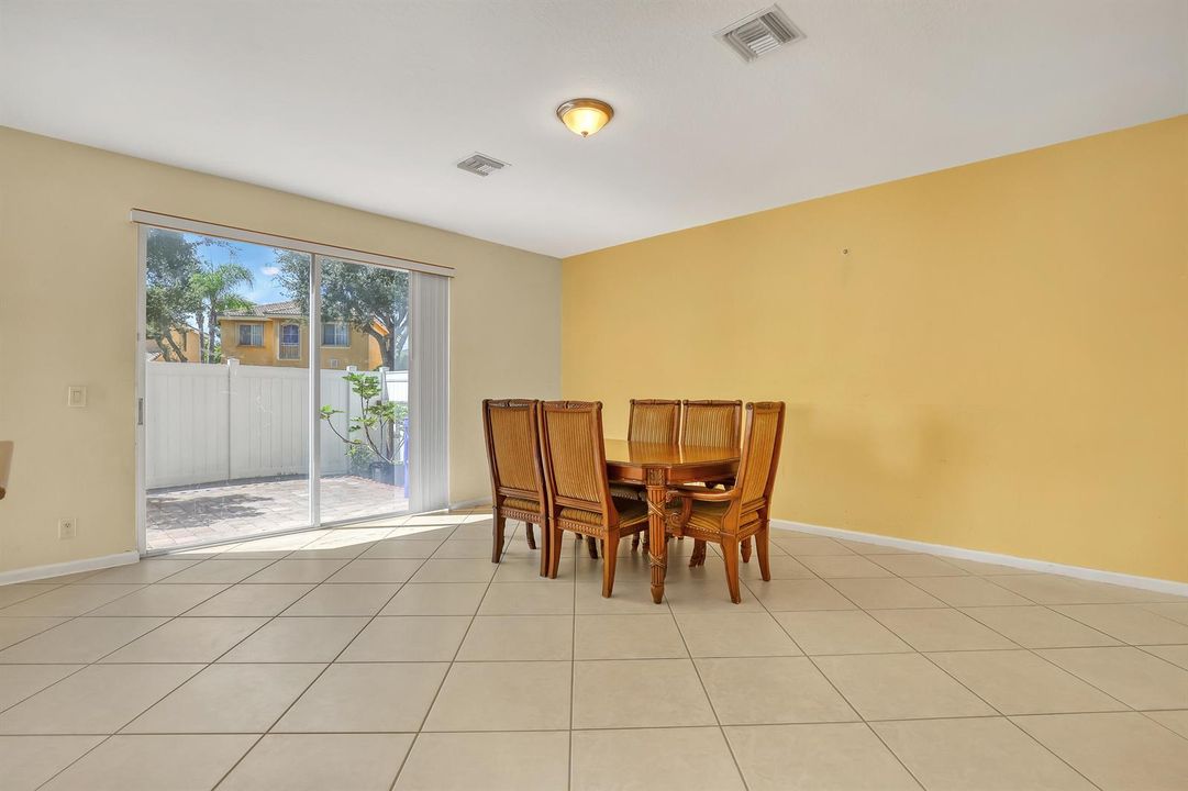 dining room view