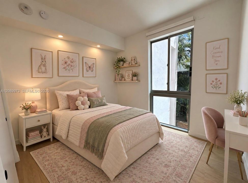 4th Bedroom - Virtually Staged