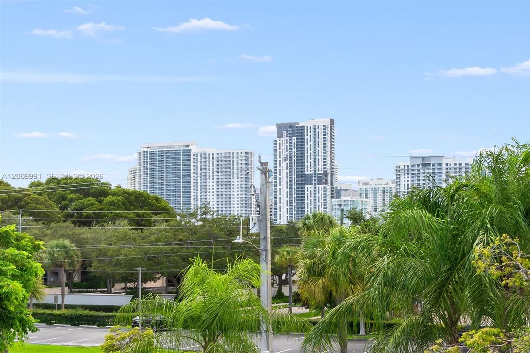 View from balcony