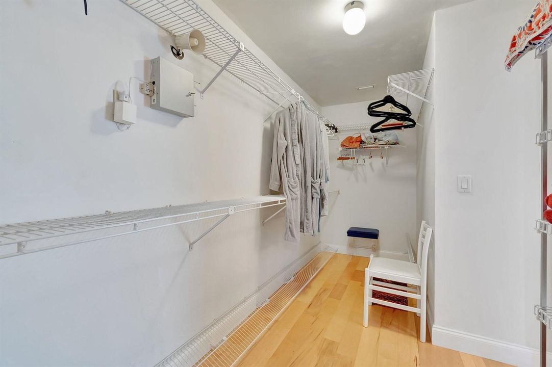 Primary Walk In Closet