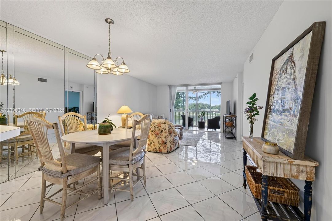 Dining & Living area