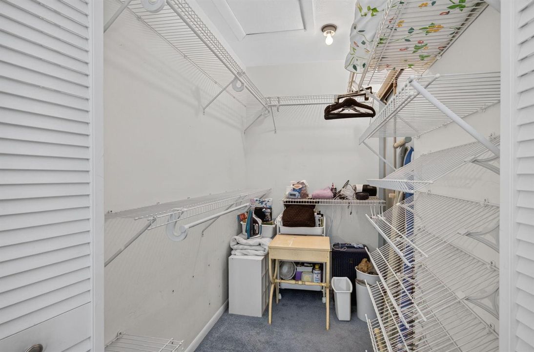 Primary Walk-In Closet