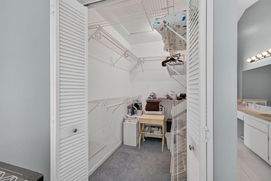 Primary Walk-In Closet
