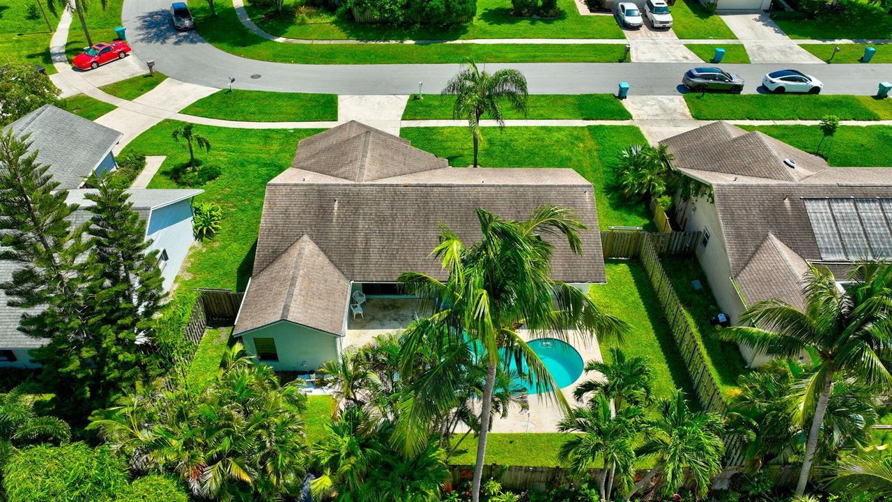 Aerial View of the Home