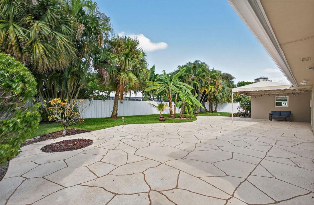 Back Patio & Yard