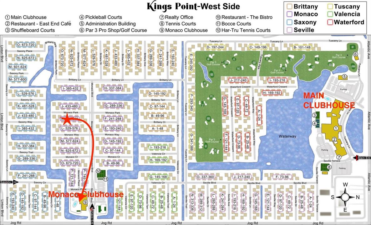KINGS POINT WEST MAP 490 MonK