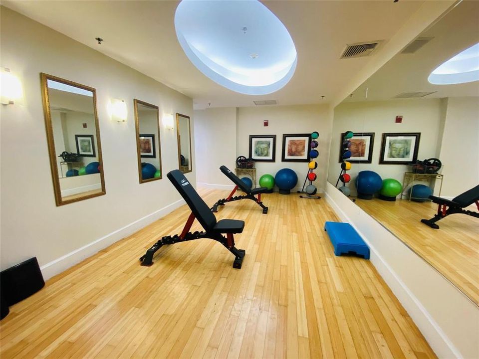 yoga room