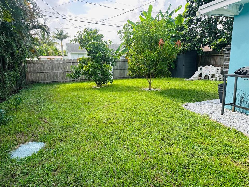 Backyard for Unit 1