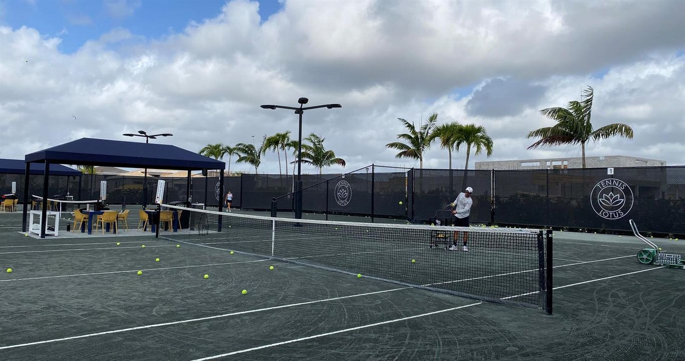 TENNIS COURTS