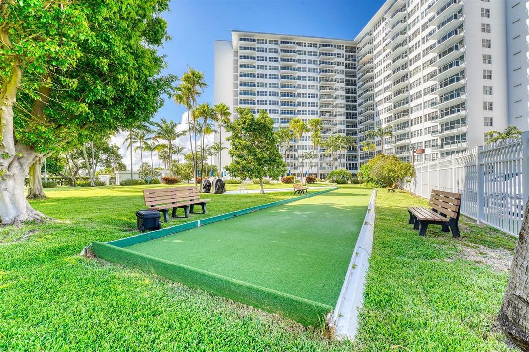 Bocce Ball court