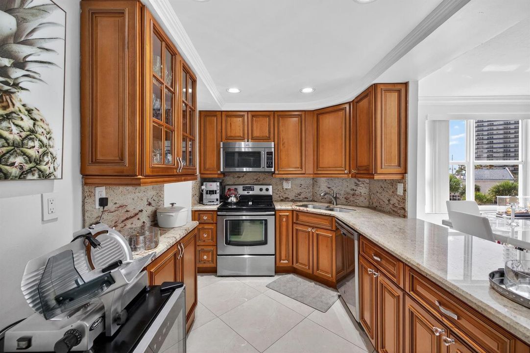 Solid wood cabinets