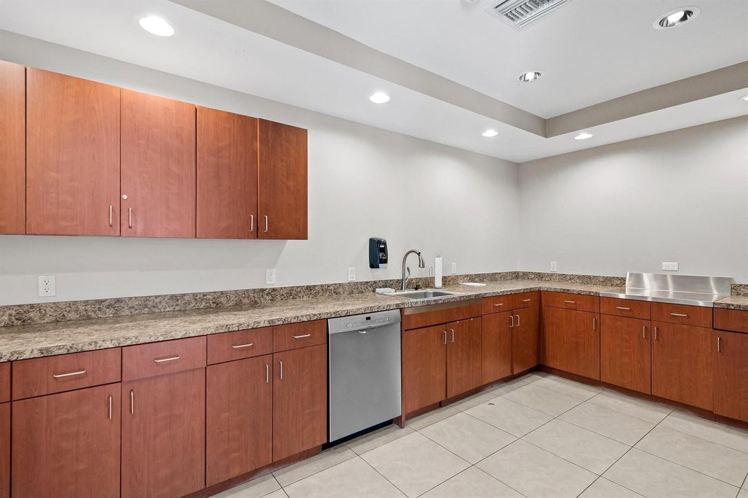 Clubhouse kitchen