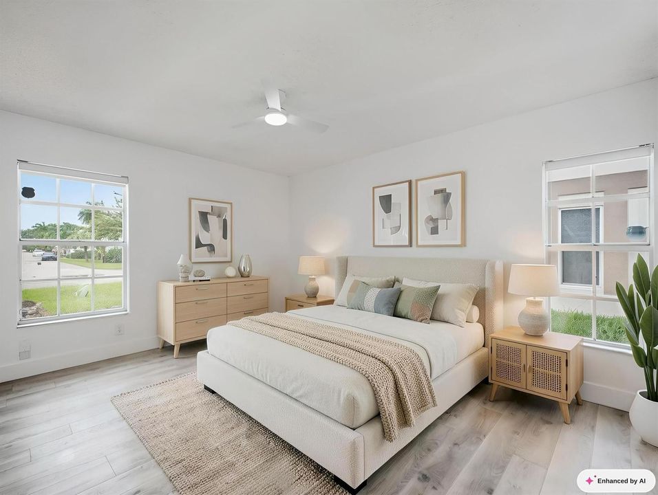 Guest Bedroom Staged
