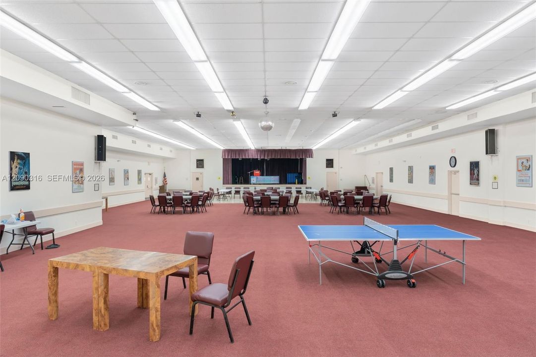 CLUBROOM AT MAIN CLUBHOUSE