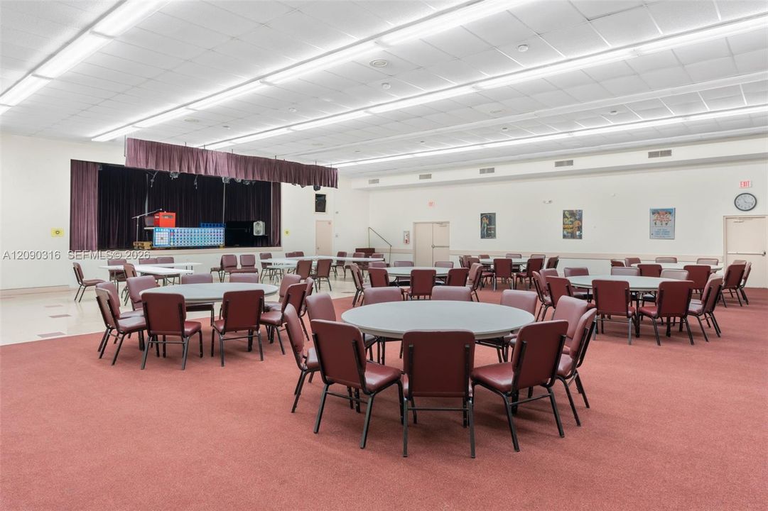 CLUBROOM AT MAIN CLUBHOUSE