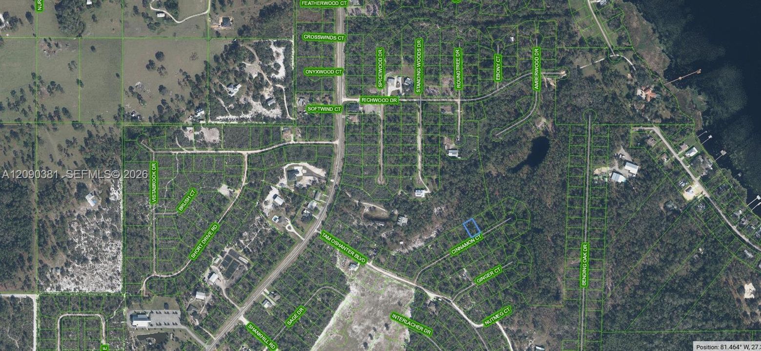 На продажу: $8,900 (0.25 acres)
