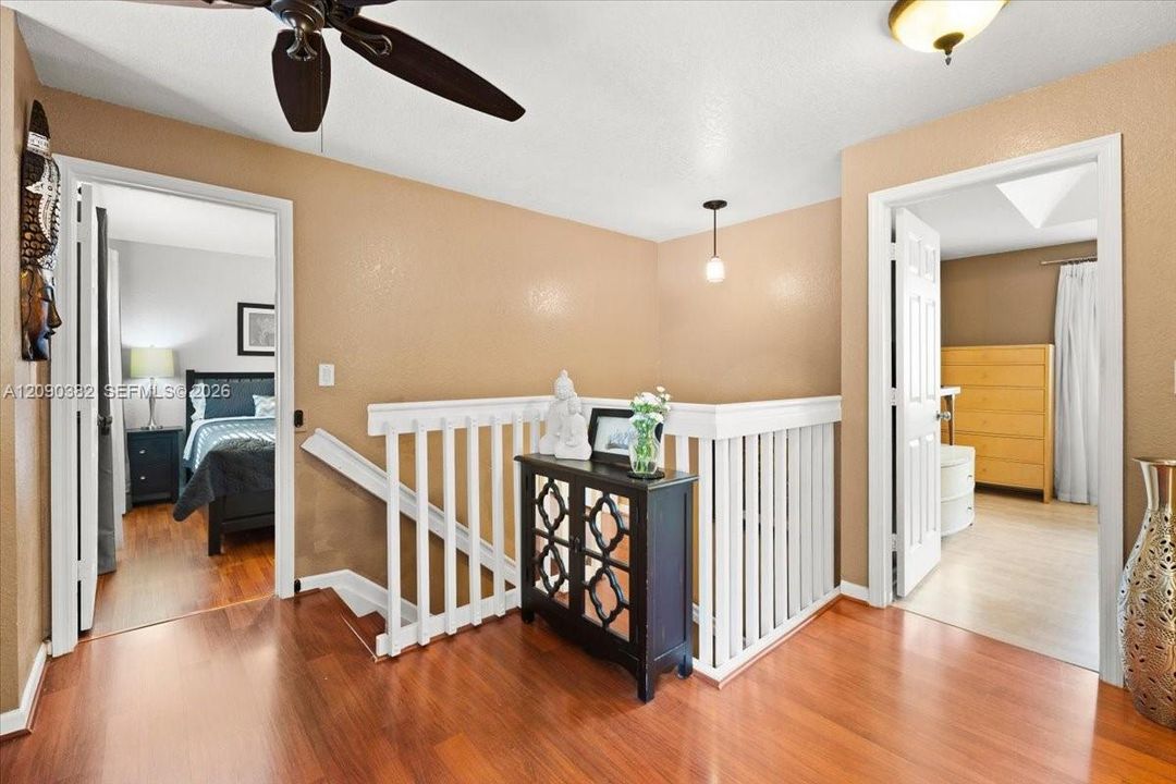 Upstairs landing