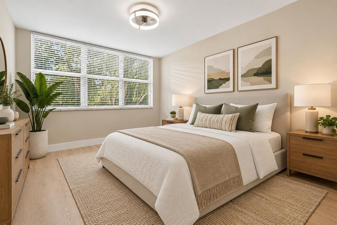 Virtual Furnished Guest Bedroom