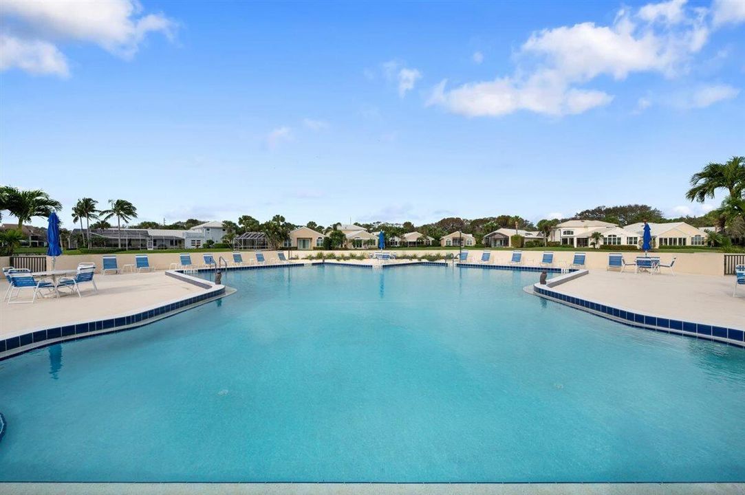 Community Pool and Lounge Area