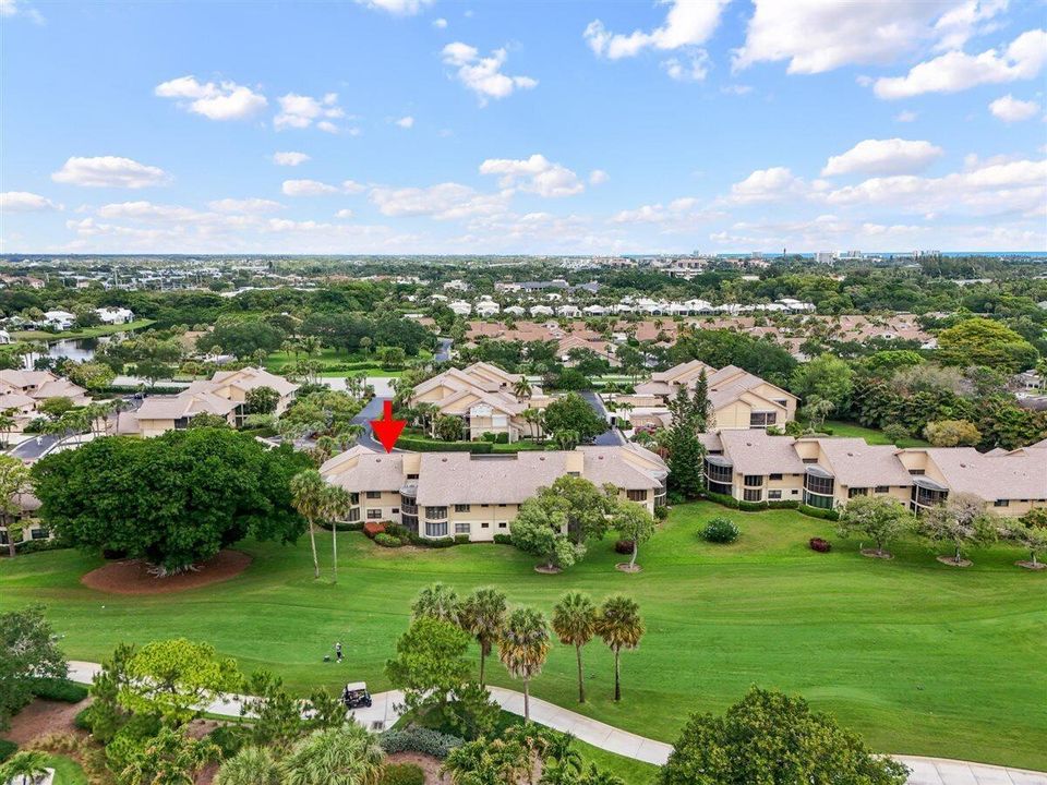Aerial Showing Property Location