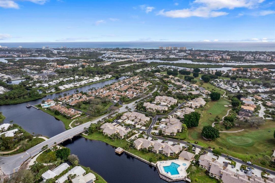Aerial Neighborhood Setting