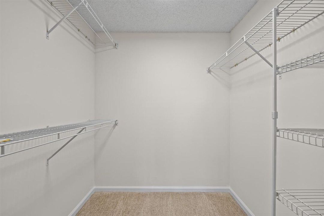 2 LARGE Walk In Closets in Primary