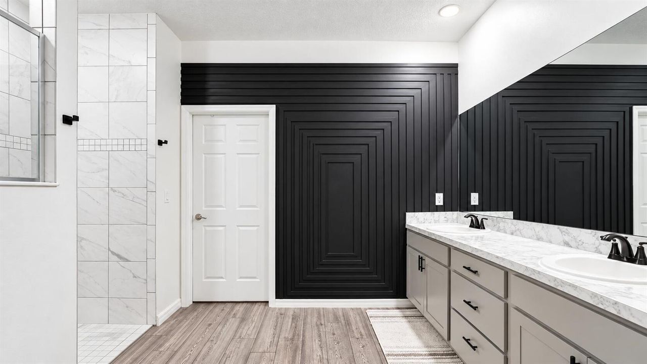 Spacious Master Bathroom