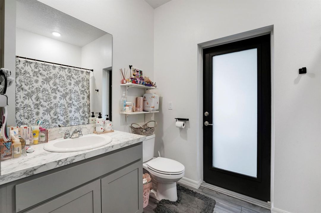 Full Bathroom with Modern Vanity