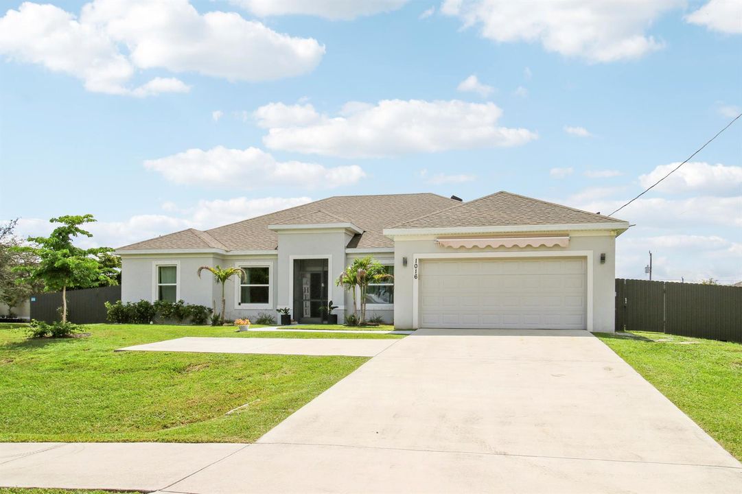 Front Exterior and Driveway