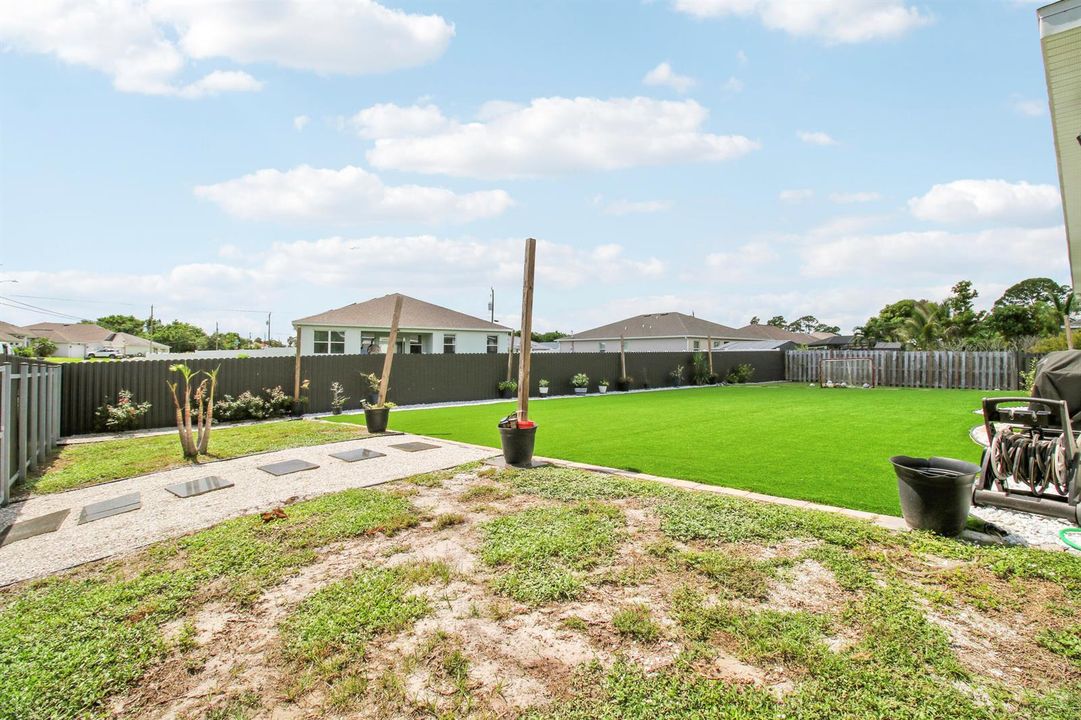 Spacious Backyard and Patio