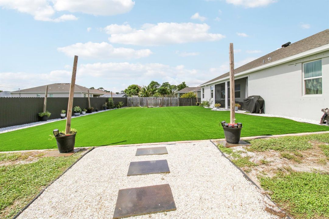 Backyard and Outdoor Living Area