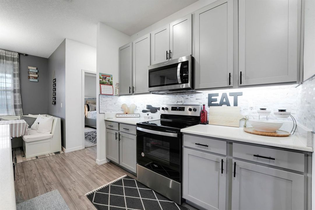 Updated Kitchen with Ample Cabinetry
