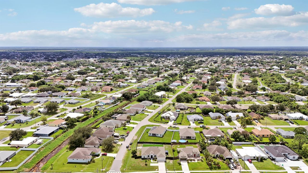 Bird's-Eye Neighborhood View
