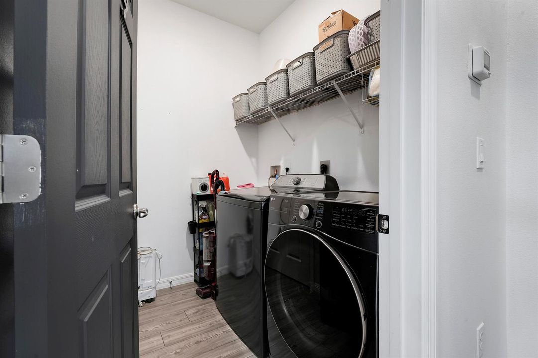 Convenient Interior Laundry Room