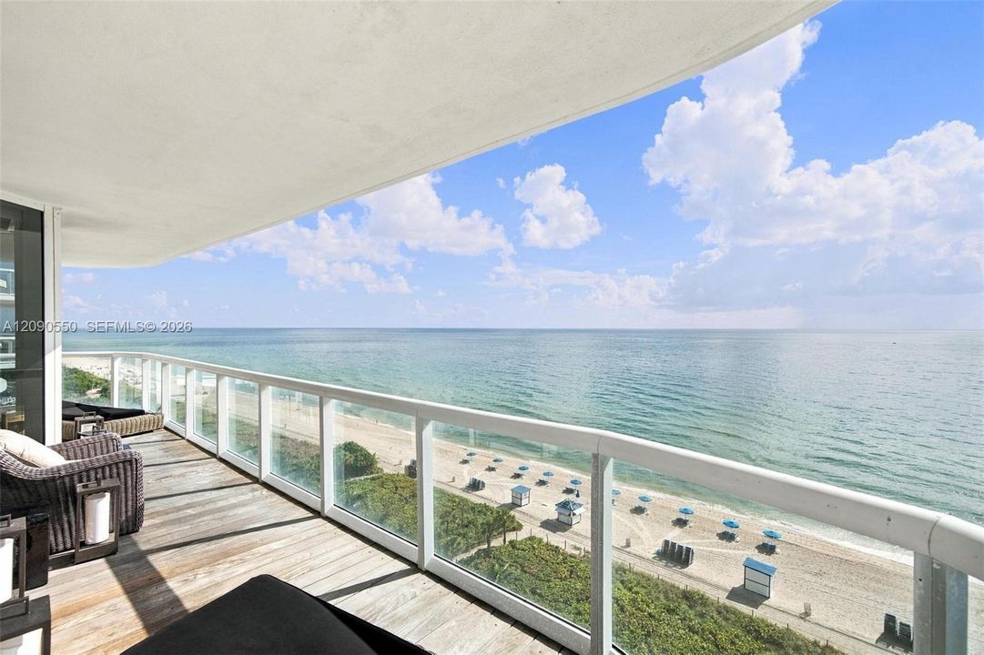 Oversized Balcony