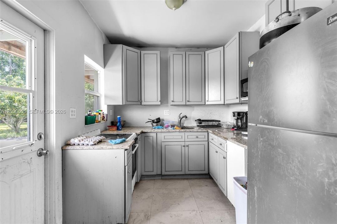 INSIDE STORAGE AREA UNDER ROOF LINE