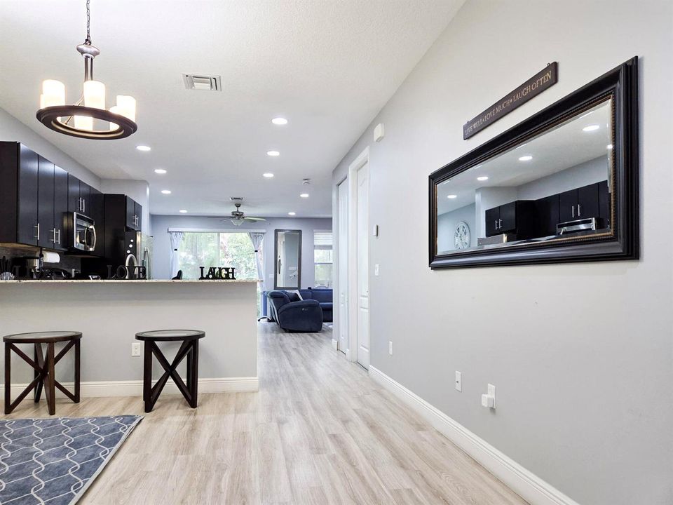 Dining Area Walkway