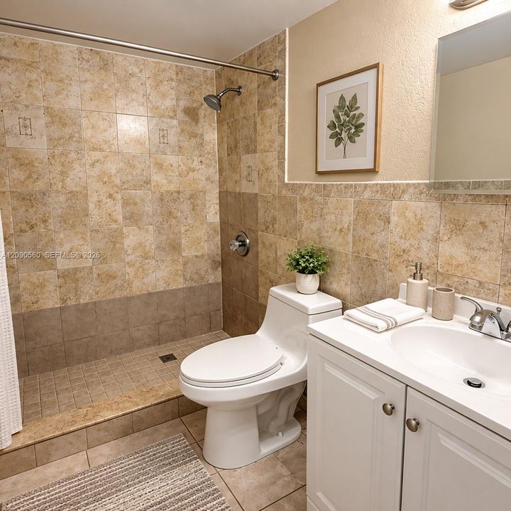 Virtually staged