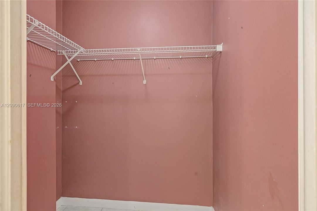 Walk in closet