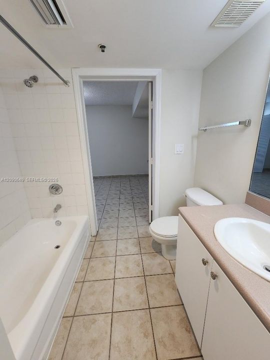 Bathroom looking from Bedroom