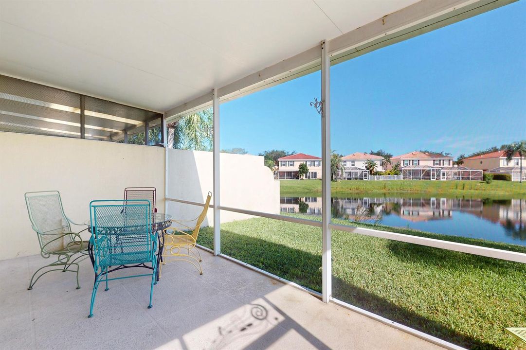 Screened patio