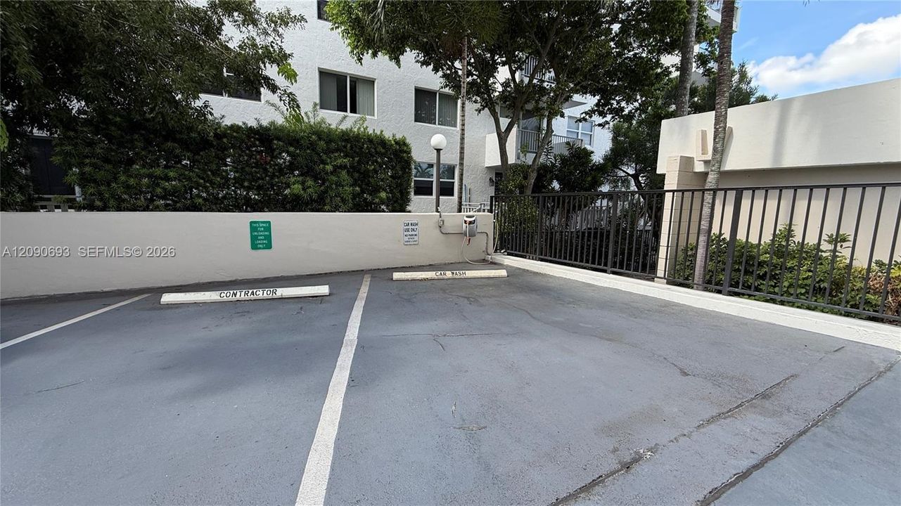 Car Wash Area