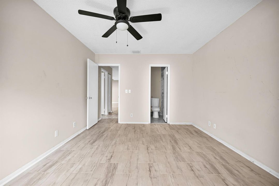 Master bedroom view interior