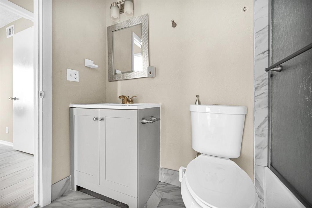 Master bathroom interior