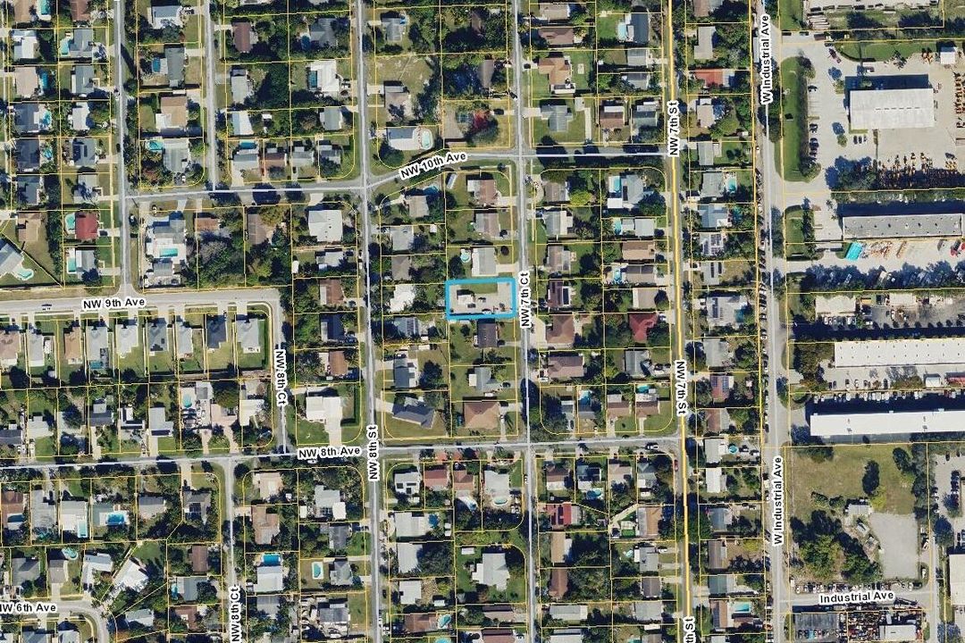 02 - 1007 NW 7th Ct - Aerial
